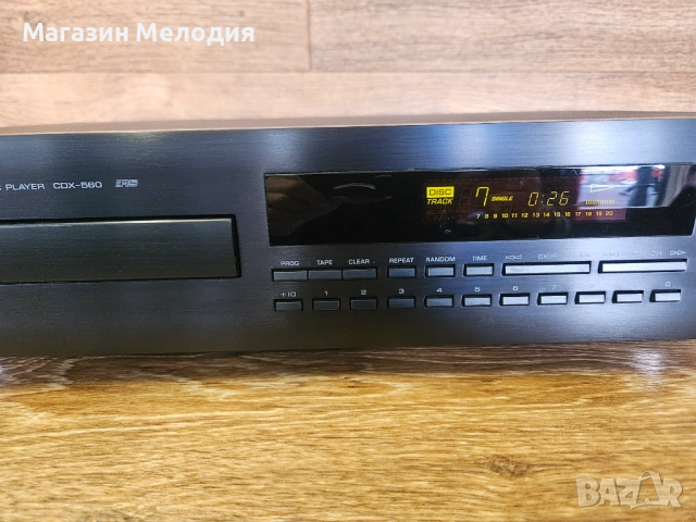 CD Player Yamaha CDX-560 Natural Sound – Аудиофилски CD плеър в отлично състояние., снимка 6 - Декове - 54145129