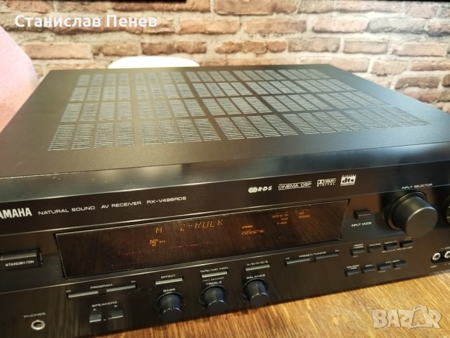 Yamaha RX-V496RDS AV Receiver , снимка 4 - Ресийвъри, усилватели, смесителни пултове - 53493831