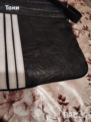 ADIDAS Оригинална Нова Кожена Дамска Чанта, снимка 8 - Чанти - 53686272