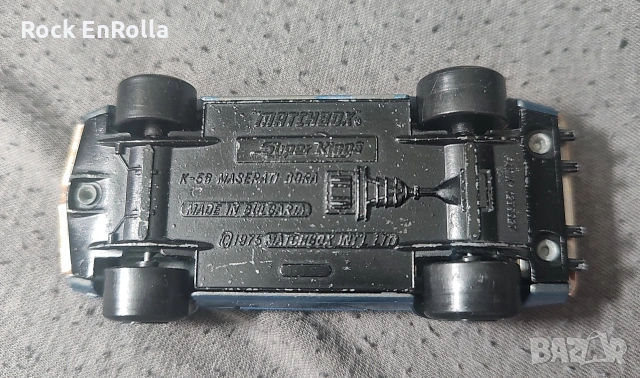 Matchbox SuperKings Maserati Bora , снимка 5 - Колекции - 54061213