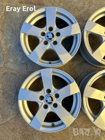 14 джанти 5х100 Skoda Fabia Octavia 5х100 VAG Шкода Фабиа Октавия, снимка 5 - Гуми и джанти - 53300748