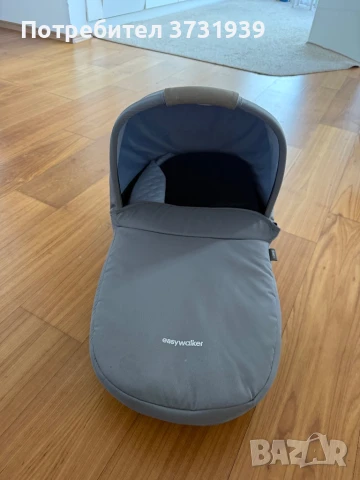 Зимен кош за Бебешка количка Easywalker Mosey+ в комплект с чанта за бебешка количка., снимка 5 - Детски колички - 51383859