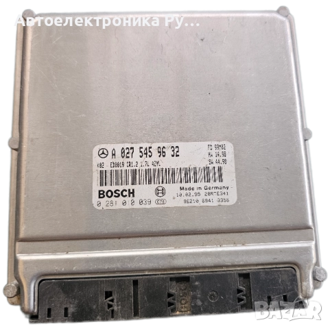 компютър MERCEDES W168 A-KLASS 170 CDI A0275459632, 0275459632, A 027 545 96 32, BOSCH, 0281010039