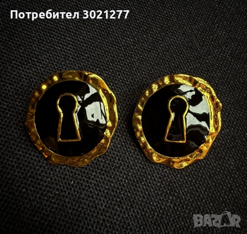 Обеци по модел Schiaparelli, снимка 2 - Обеци - 51955545