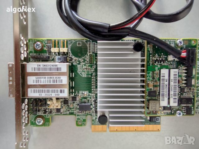 RAID Контролер IBM Lenovo M5225 2GB 12Gb/s ServeRAID 00AE939 9380-8e, снимка 5 - Други - 46020287