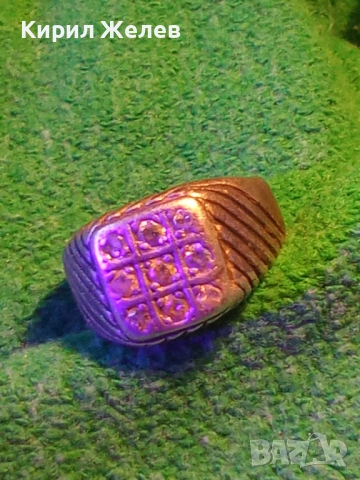 Старинен СКЪПОЦЕНЕН СРЕБЪРЕН ПРЪСТЕН ВИСОКА ПРОБА ОКСИДИРАНО СРЕБРО с ФАСЕТИРАНИ КАМЪНИ ЦИТРИН 40631, снимка 17 - Антикварни и старинни предмети - 42657094