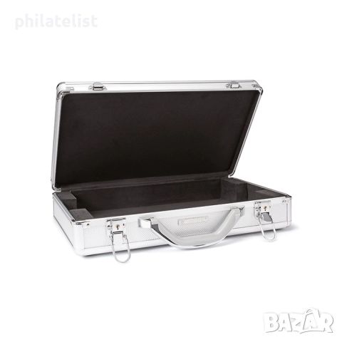 Leuchtturm Cargo L 6 алуминиев куфар с 6 табли за 198 монети , снимка 3 - Нумизматика и бонистика - 35285826