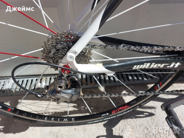 Карбонов велосипед Wilier Triestina Фул карбон, снимка 10 - Велосипеди - 51733371