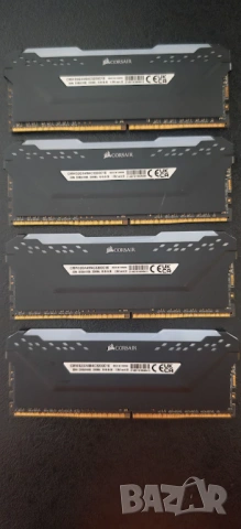 Продавам ТОП Рам Памети 4X8Gb DDR4 3200 Corsair Vengeance RGB Pro, снимка 2 - RAM памет - 53491066