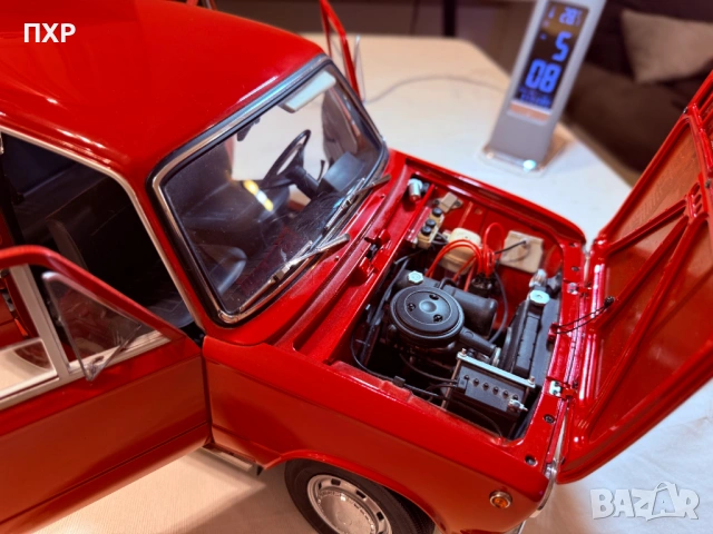 Макет ”Жигули - ВАЗ 2101 - 1:8” от Списания сглоби Жигули, снимка 6 - Списания и комикси - 52654800