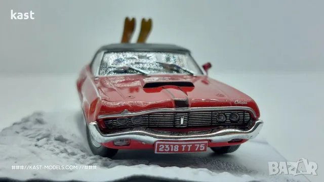 KAST-Models Умален модел на Mercury Cougar "James Bond" Special-E 1/43, снимка 6 - Колекции - 47399086