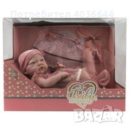 Детска кукла бебе в розово, снимка 1 - Кукли - 45719247