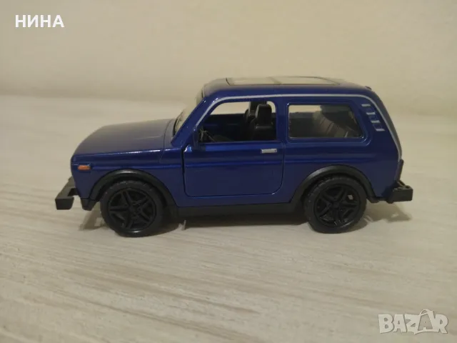 Метална количка Lada Niva !!!, снимка 8 - Колекции - 49562616