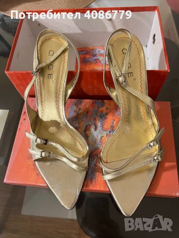 Елегантни дамски обувки, снимка 1 - Дамски обувки на ток - 45597008