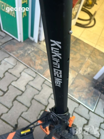 Електрическа тротинетка Kukirin G2 Max, снимка 3 - Скейтборд, ховърборд, уейвборд - 53684110