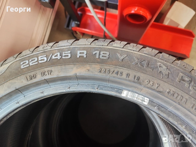 2бр.летни гуми 225/45/18 Uniroyal, снимка 3 - Гуми и джанти - 53925211