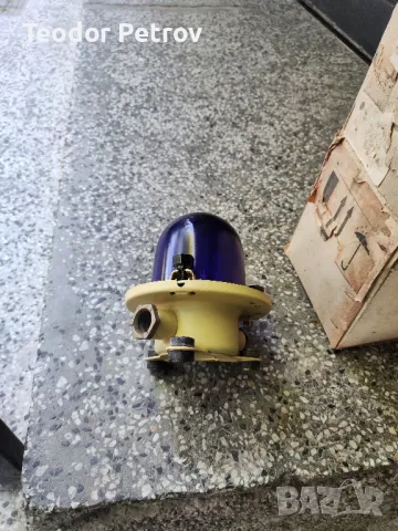 Корабна руска сигнална лампа, снимка 2 - Антикварни и старинни предмети - 50367299