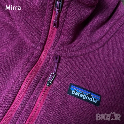 Patagonia "Worn Wear" Zip-Up Polar Sweatshirt Fleece (Дамско), снимка 3 - Спортни екипи - 52159915