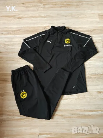 Оригинално мъжко долнище и горнище Puma DryCell x Borussia 09 Dortmund / Season 18-19 (Training), снимка 1 - Спортни дрехи, екипи - 49208803