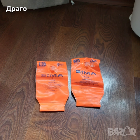  Плувки за плуване надуваеми - оранжеви и сини, снимка 2 - Други стоки за дома - 52347489