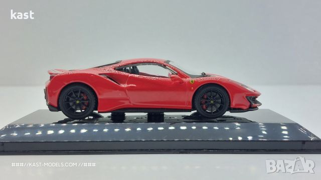 KAST-Models Умален модел на Ferrari 488 Pista 2018 Altaya 1/43, снимка 4 - Колекции - 46274295