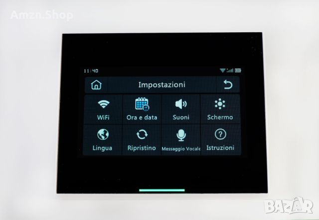 Автономна Италианска Домашна Алармена система СОТ MICRO TOUCH ИНТЕРАКТИВЕН СЕНЗОРЕН екран 4g WiFi , снимка 4 - Други - 46601868