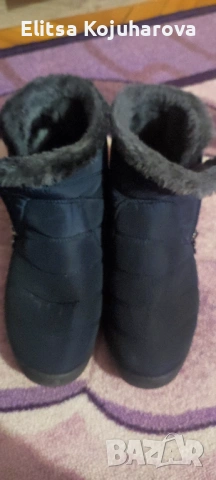 Ватирани дамски боти, снимка 2 - Дамски боти - 53444902