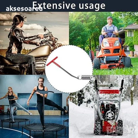 3 бр. Издръжлива кука с Т-образна дръжка инструмент за издърпване на пружини за ауспуси спирачки, снимка 16 - Други инструменти - 53873977