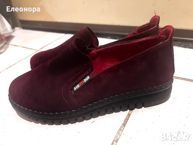 велурени ежедневни обувки