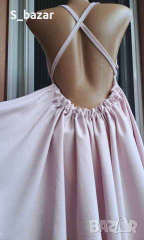 нови рокли с гол гръб,р-р С/М/Л, снимка 4 - Рокли - 54247310