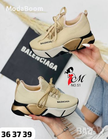 💥НАМАЛЕНИ💥 Balenciaga стилни дамски маратонки / различни цветове🖤, снимка 3 - Маратонки - 46557704