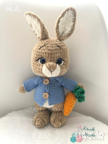 Мини Зайче Питър , снимка 3 - Плюшени играчки - 54043621