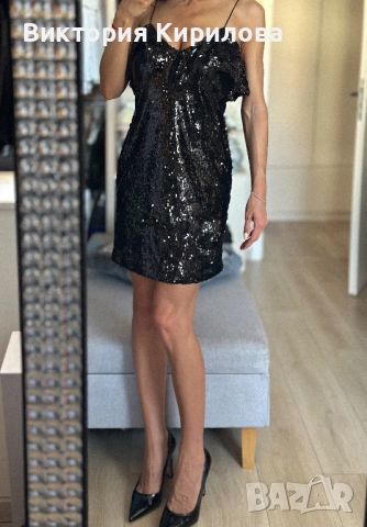 Рокля Zara festive , снимка 4 - Рокли - 51588927