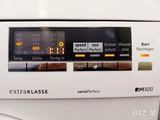 Пералня SIEMENS IQ 500- EXRTAKLASSE, снимка 5 - Перални - 53784752