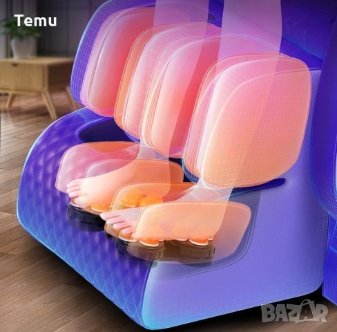 Многофункционален, професионален масажен стол с екран отчитащ всички показатели. Номинално напрежени