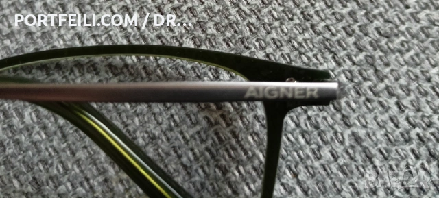 Дамска диоптрична рамка AIGNER (Germany), титан, целуоид ацетат, Made in South Korea, супер качество, снимка 8 - Слънчеви и диоптрични очила - 53608238