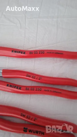 Клещи раздвижни, гаечен ключ 250mm, 86 03 250, KNIPEX/WÜRTH, снимка 7 - Клещи - 47130850