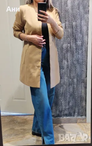 Ново Дамско бежово сако JDY, снимка 7 - Якета - 49924119