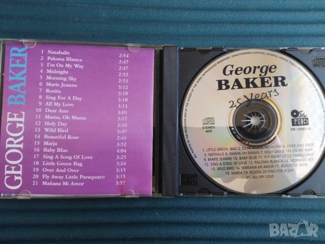 George Baker - The very best - матричен диск музика, снимка 2 - CD дискове - 53773095