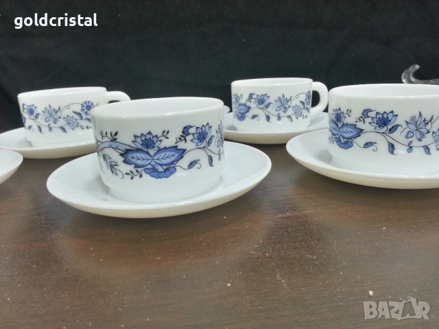 френски аркопал чаши за кафе , снимка 7 - Антикварни и старинни предмети - 52542407