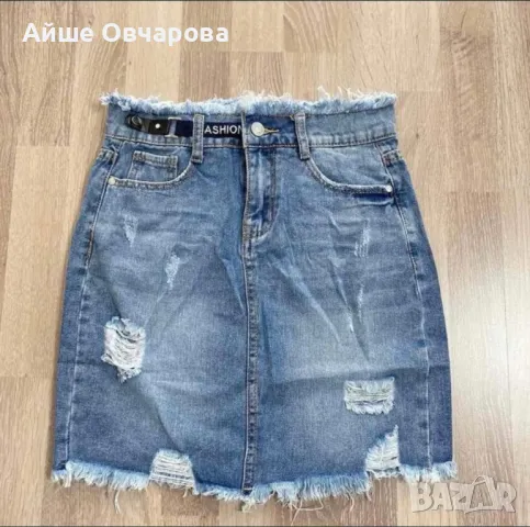 Дамска дънкова пола