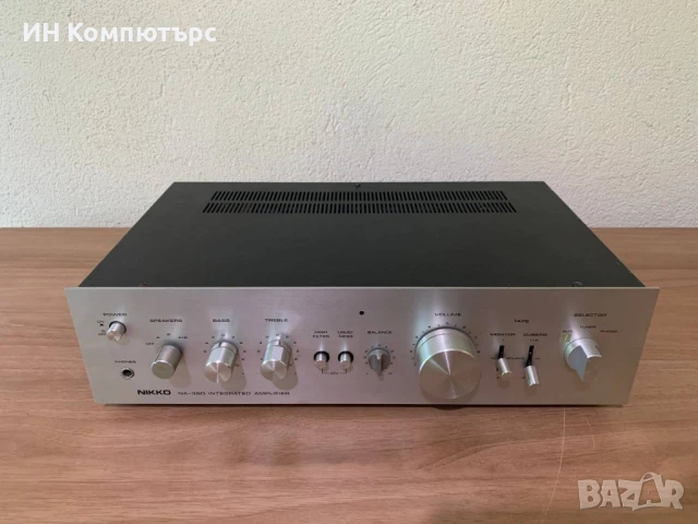 Продавам стерео усилвател Nikko NA-390, снимка 2 - Ресийвъри, усилватели, смесителни пултове - 51055208