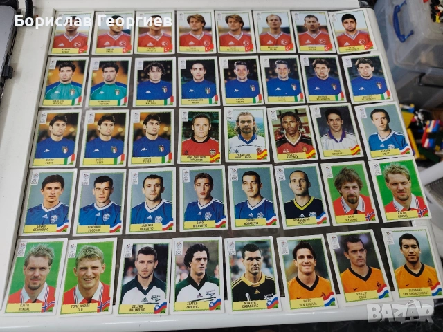 Стикери Panini euro 2000 г 89 броя, снимка 2 - Колекции - 53496778