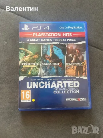 Uncharted Nathan Drake Collection ps4, снимка 1 - Игри за PlayStation - 46928329