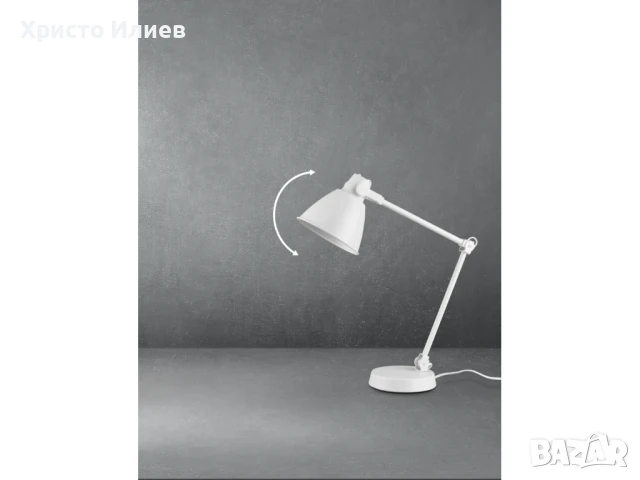 LED настолна лампа Нова Бяла ЛЕД, снимка 5 - Настолни лампи - 50602050