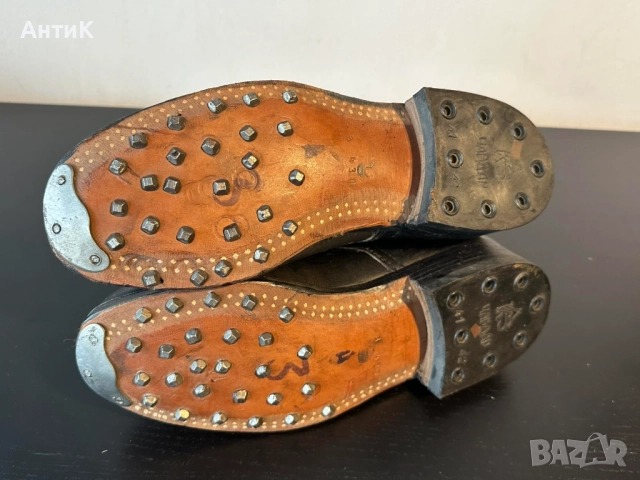 Соц Военни Обувки с Цинтове Цинтари, снимка 5 - Антикварни и старинни предмети - 52017523