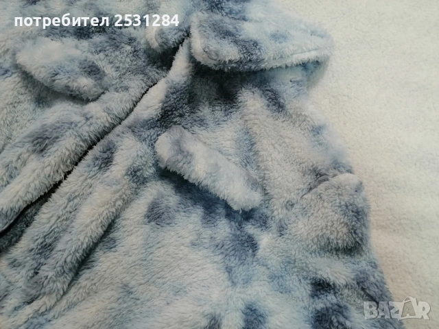 Пухено яке , пролет есен , размер С/М/Л, снимка 2 - Якета - 53520007