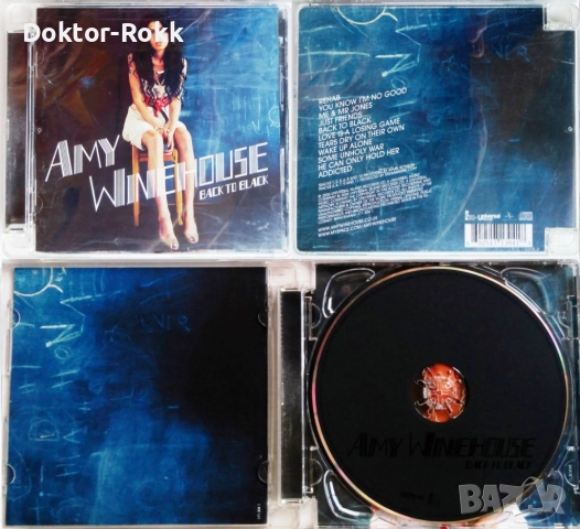 Amy Winehouse + Auf der Maur – оригинални дискове, снимка 2 - CD дискове - 52943772