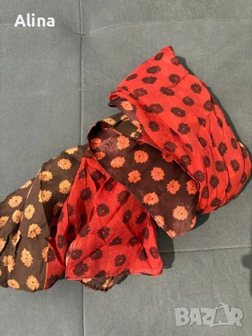 Шал от 100 % коприна., снимка 4 - Шалове - 54219497