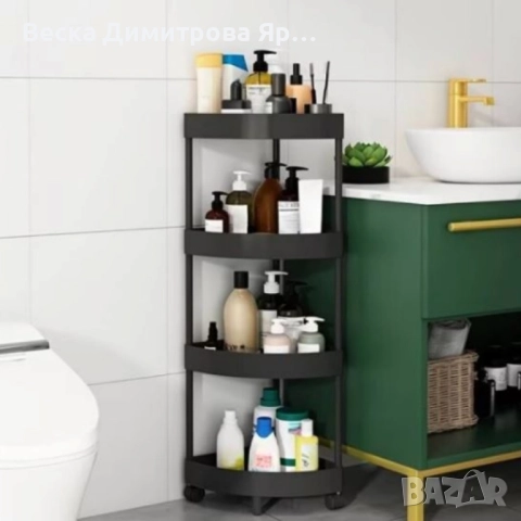 Ъглова въртяща се поставка Corner Storage Rack , снимка 2 - Декорация за дома - 52553027
